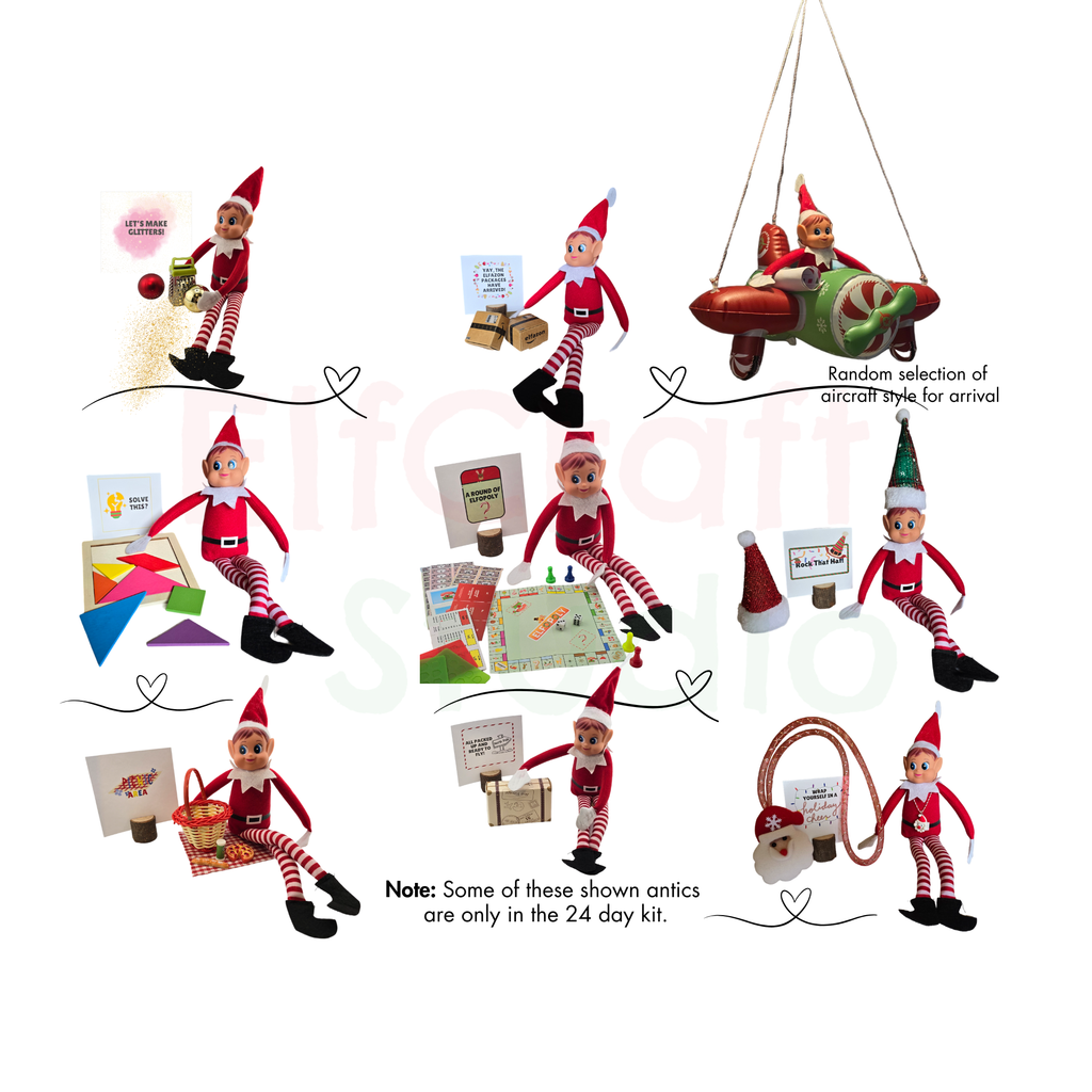 The Original Elf Kit (24 or 12 Days) + Elf Magic Essential Bundle