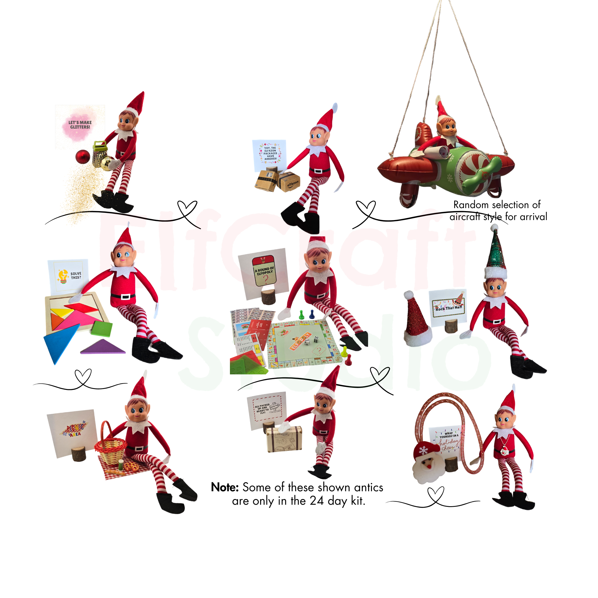 The Original Elf Kit (24 or 12 Days) + Elf Magic Essential Bundle