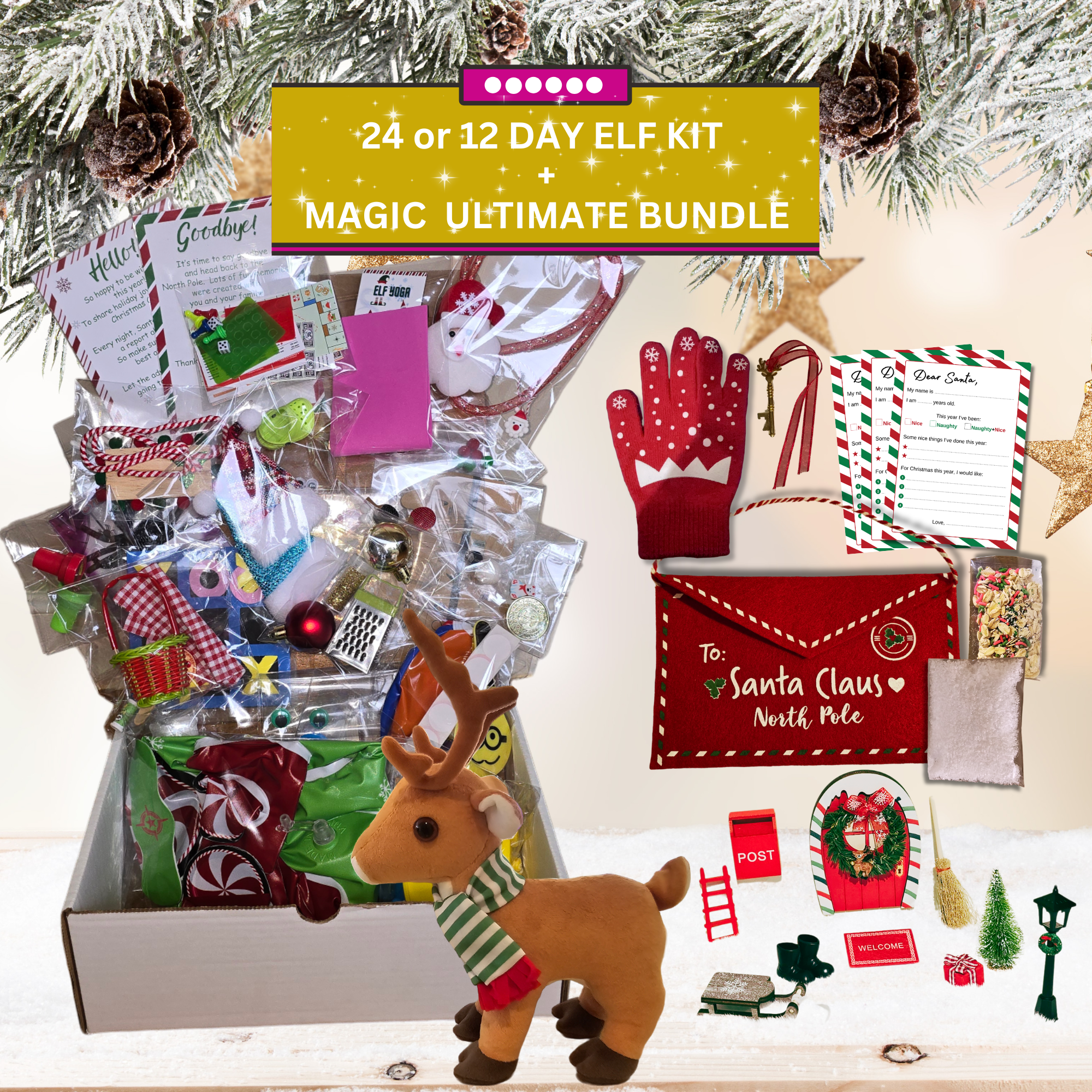 The Original Elf Kit (24 or 12 Days) + Elf Magic Ultimate Bundle