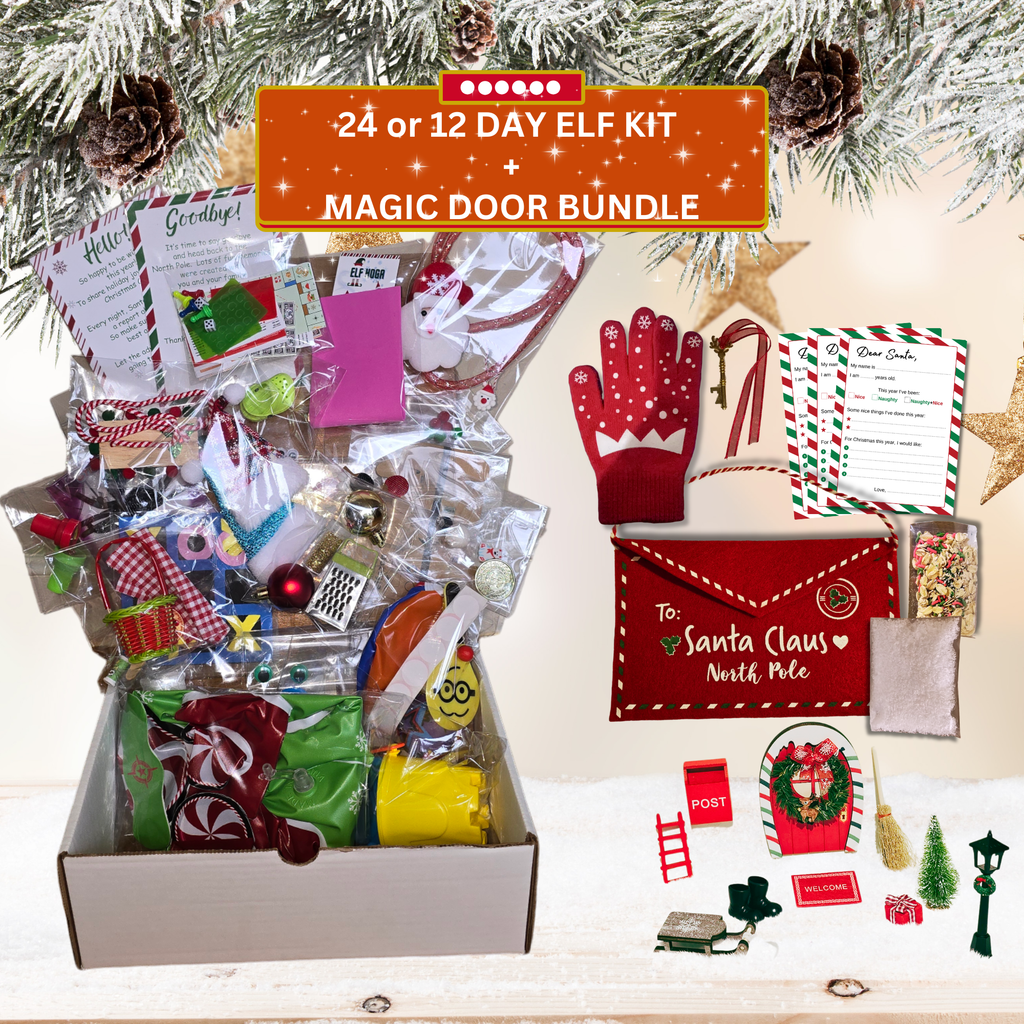 The Original Elf Kit (24 or 12 Days) + Elf Magic Door Bundle
