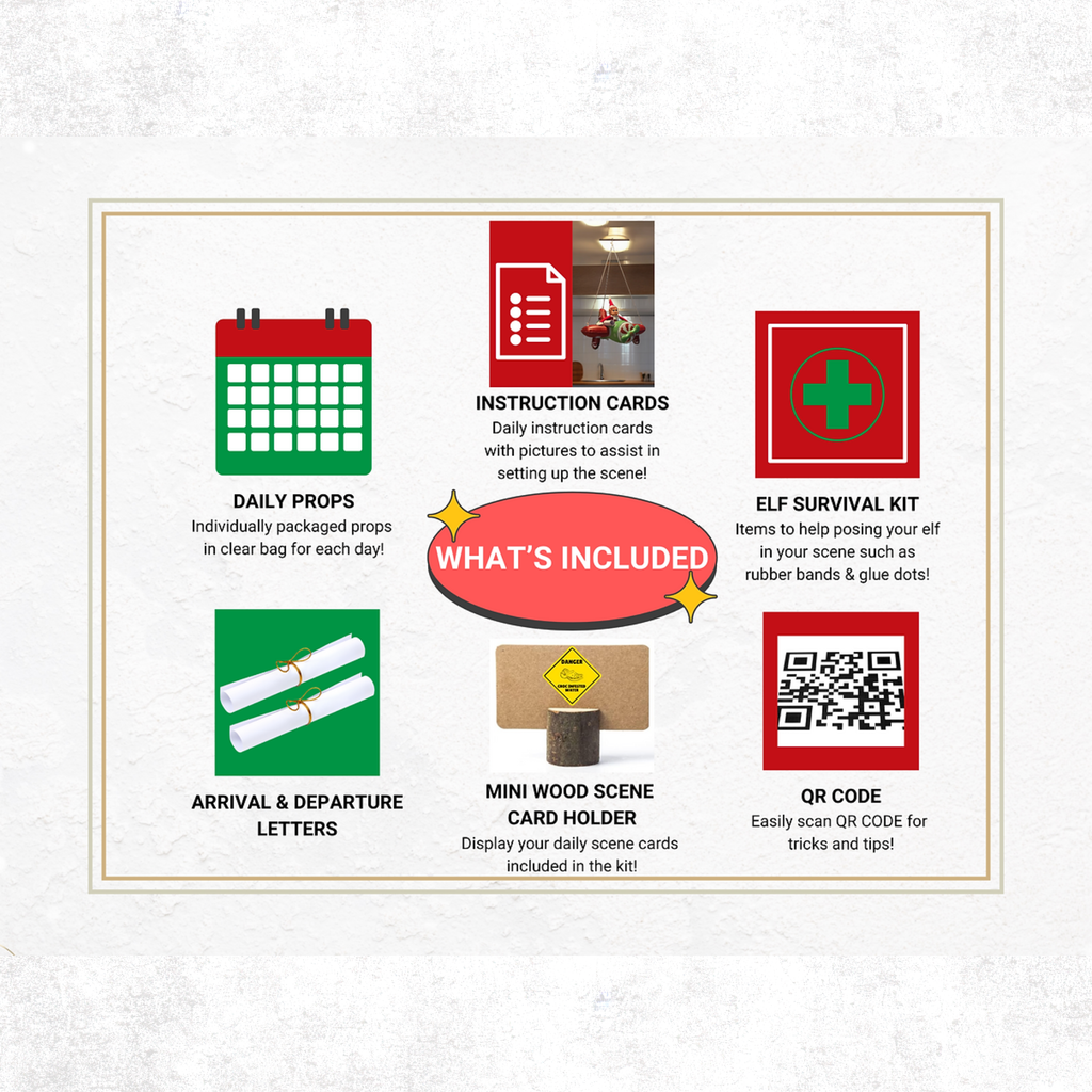 The Original Elf Kit (24 or 12 Days) + Elf Magic Door Bundle