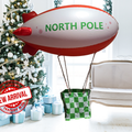Inflatable North Pole Elf Blimp