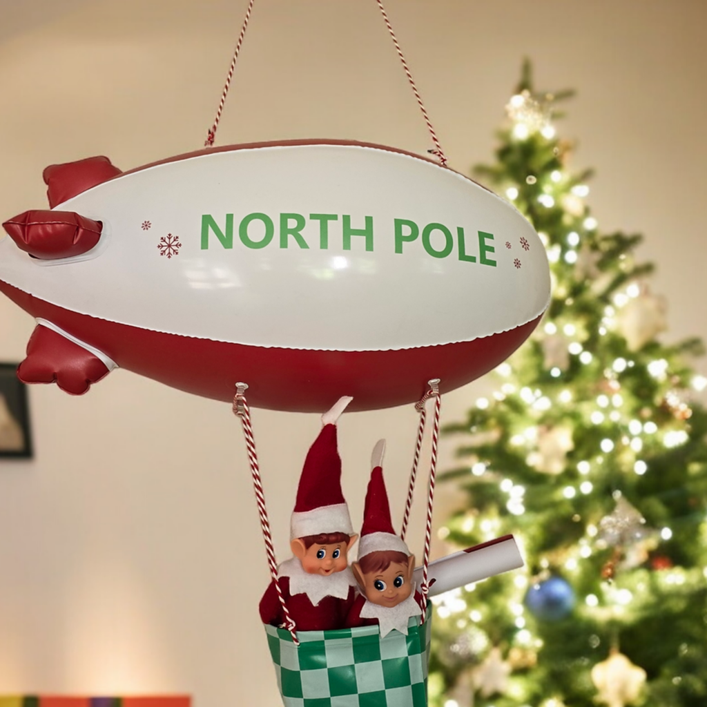 Inflatable North Pole Elf Blimp