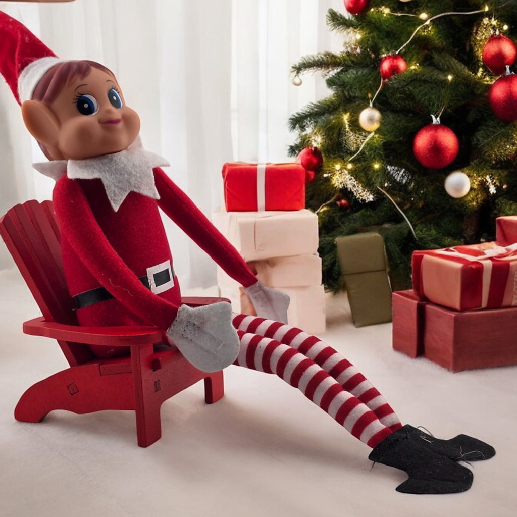Wooden Adirondack Chair for Elf