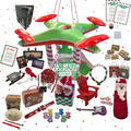 2026 Christmas elf kit 24-day box with daily wrapped surprises