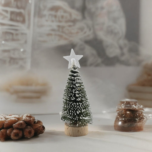 5.5" Mini Christmas Tree with Optional LED Lights