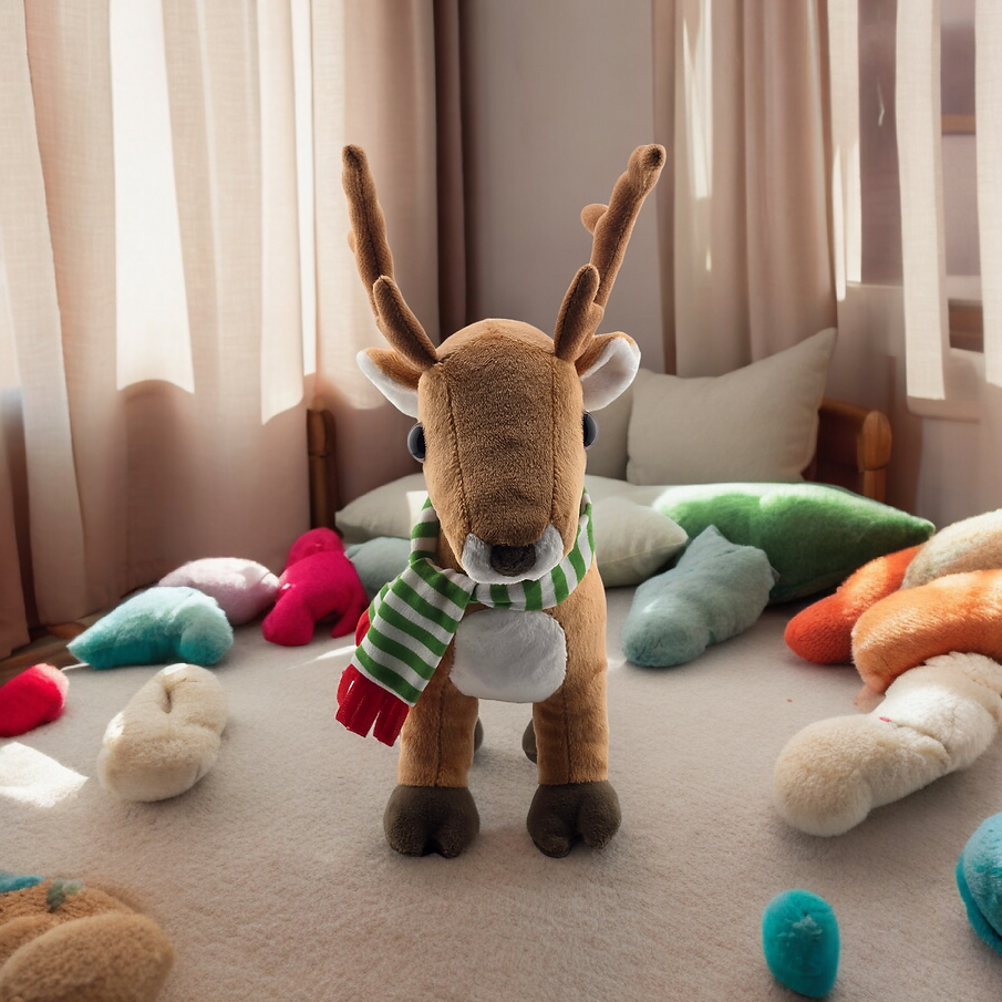Reindeer Plush for Christmas Elf