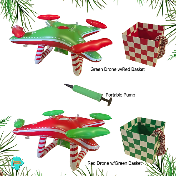 Inflatable Elf Drone Transportation Aircraft