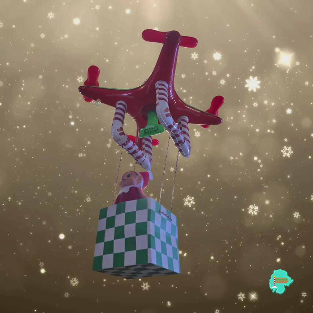 Inflatable Elf Drone Transportation Aircraft